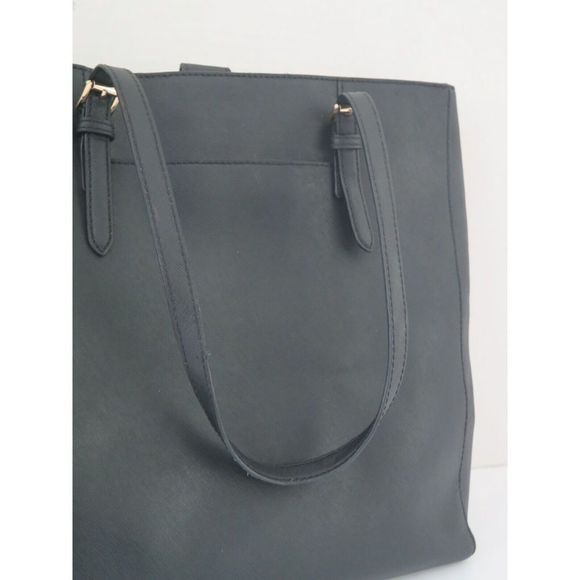 Michael Kors 35H3GTVT7T Large Black Saffiano North/South Jet Set Travel Bag $360 - Picture 8 of 12